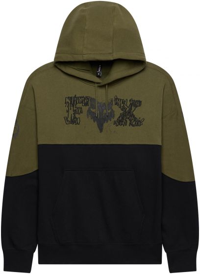 Fox Abyss Fleece Pullover – Olive Green