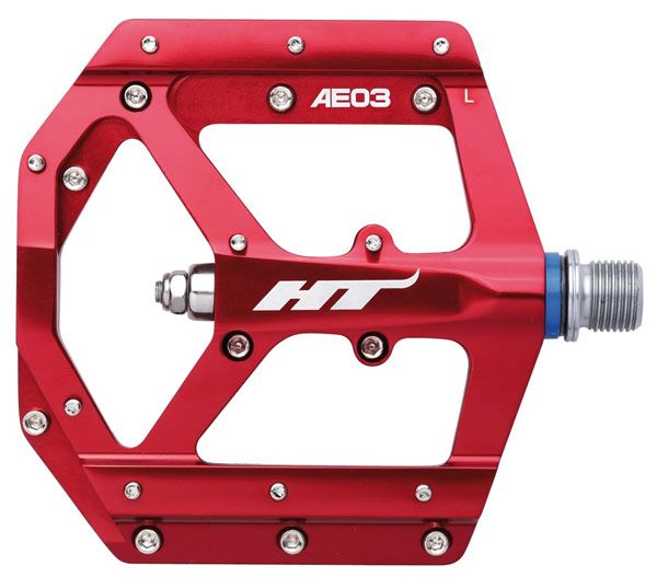 HT AE03 Alloy Pedals – Red