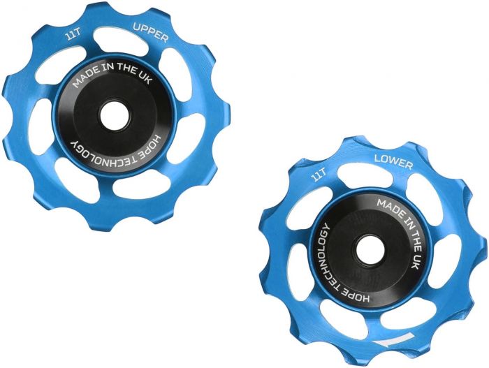 Hope 11-Tooth Jockey Wheels – Blue