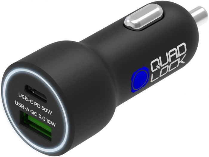 Quad Lock Dual USB Car Charger