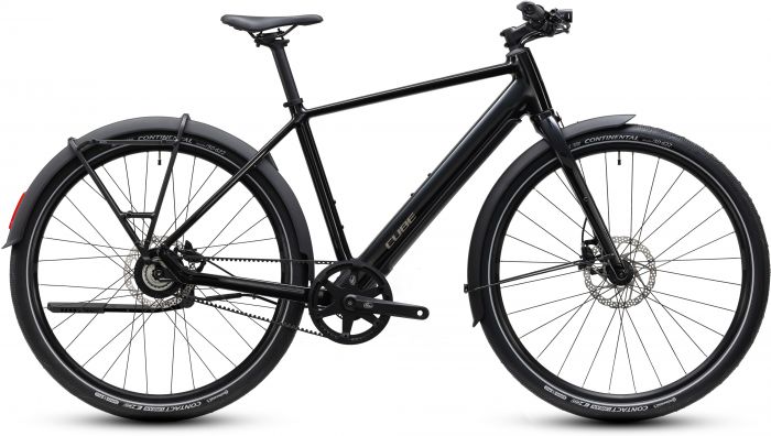Cube Editor Hybrid Pro 360 FE Cross Bar 2027 Electric Bike – Black / Irongrey