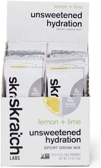 Skratch Labs Unsweetened Hydration Sport Drink Mix - Pack of 20