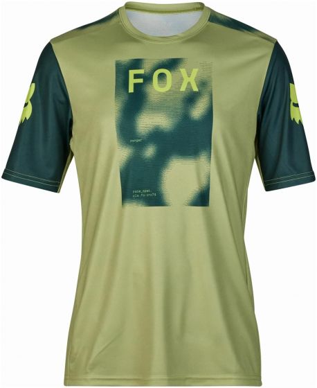Fox Ranger Taunt Race Short Sleeve Jersey – Pale Green