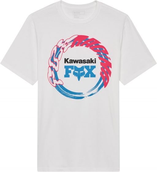 Fox Kawasaki T-Shirt – Optic White