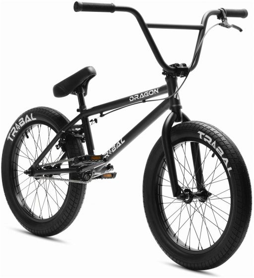 Tribal Dragon V2 2026 BMX Bike-Matt Black - Nearly New