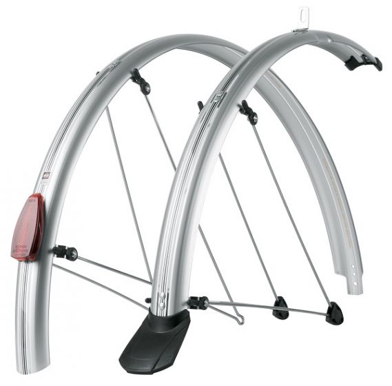 SKS Chromoplastic Mudguard Set – Silver