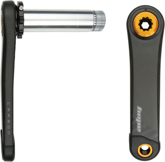 Hope Carbon RX Crankset – Orange
