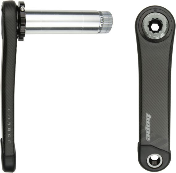Hope Carbon RX Wide Crankset – Smoke