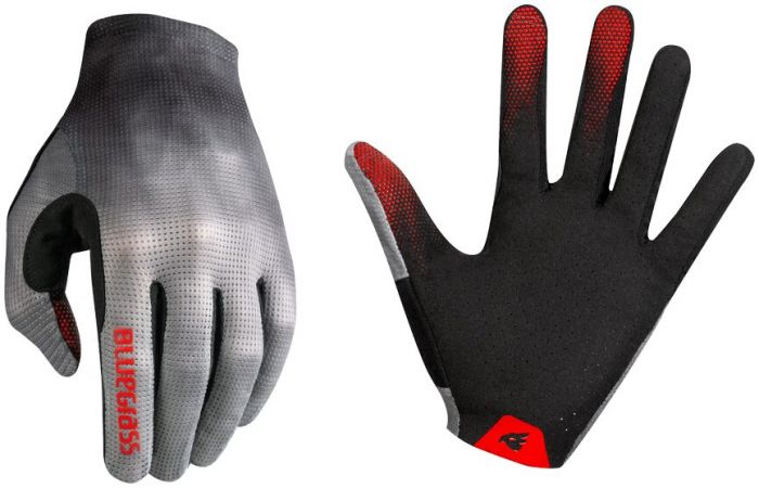 BlueGrass Vapor Lite Gloves – Grey / Red
