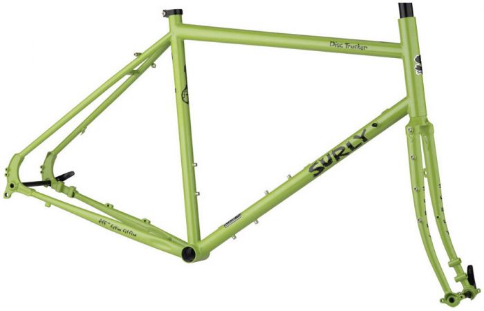 Surly Disc Trucker 2021 Frame – Pea Lime Soup