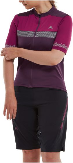 Altura Nightvision Cycling Womens Short Sleeve Jersey – Purple