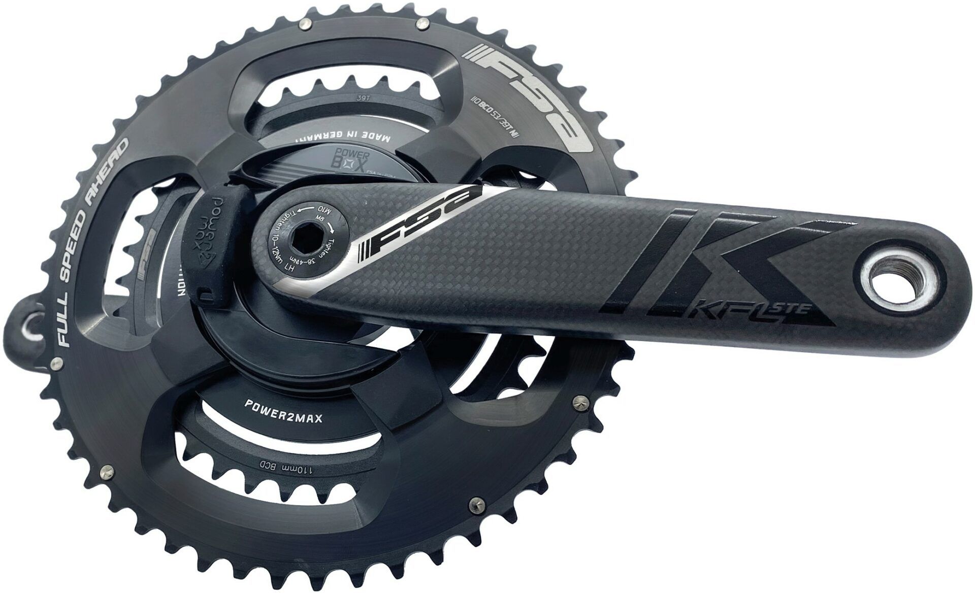 FSA K-Force Team PowerBox 386Evo Double 12-Speed Power Meter