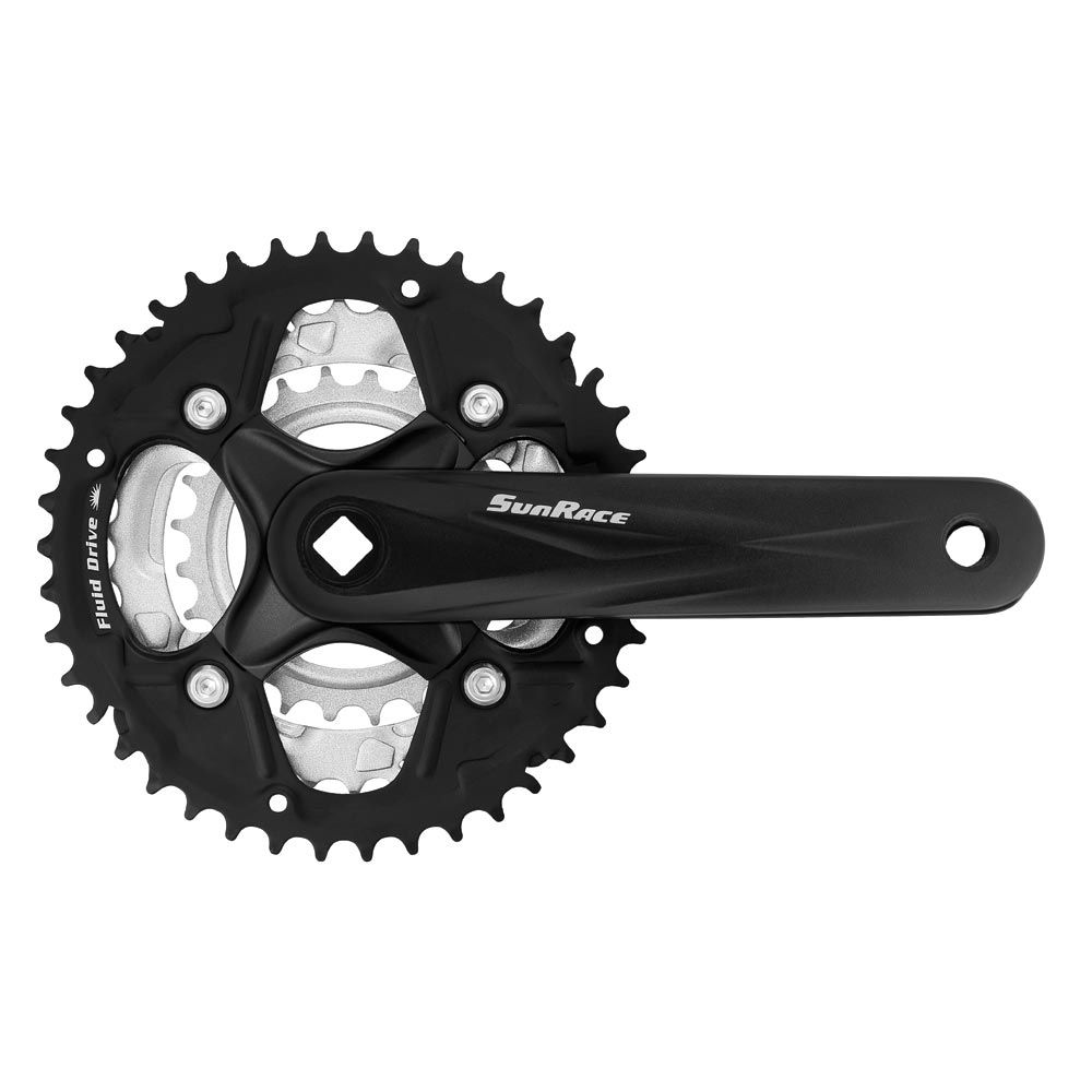 SunRace FCM500 7/8Speed Triple Chainset