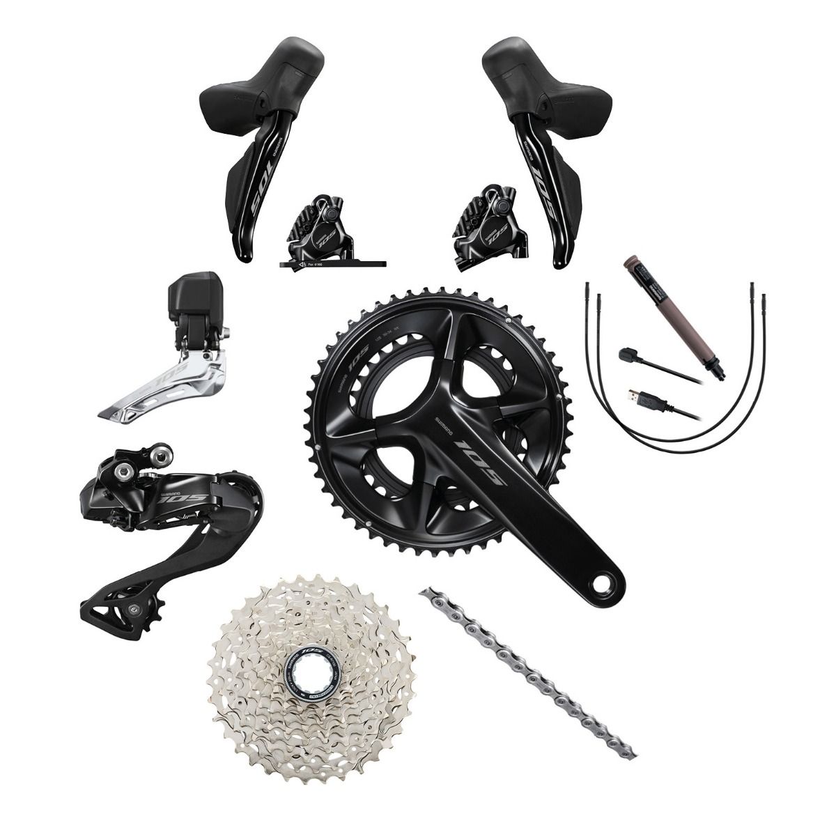 Shimano 105 Di2 Disc 12-Speed Groupset