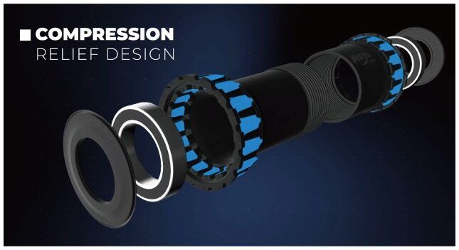 Token Ninja Lite BB4124PS BB86 / BB89.5 / BB92 Bottom Bracket