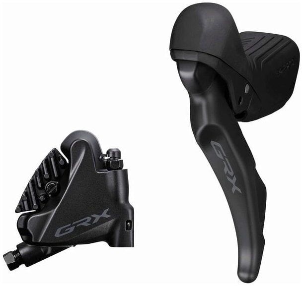 Shimano GRX ST-RX610 12-Speed STI Lever With BR-RX410 Flat Mount
