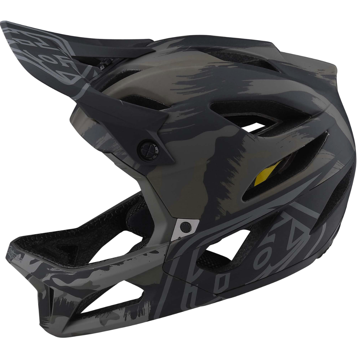 Black/X-Small Troy Lee Designs Stage Helmet Head Liner Off-Road BMX Cyling Helmet Accessories 