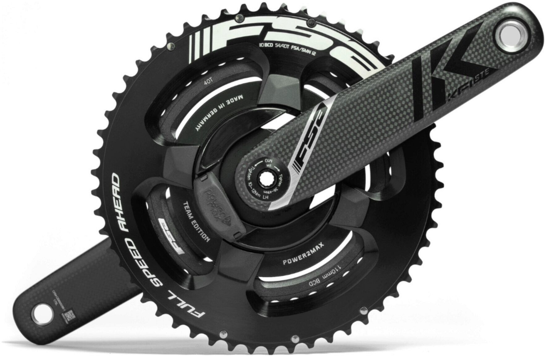 FSA K-Force Team PowerBox 386Evo Double 12-Speed Power Meter