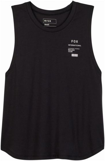 Fox Numerical Biker Womens Tank Top