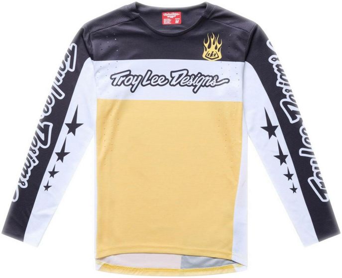Troy Lee Sprint Pro Youth Jersey – Yo Moto - Butter