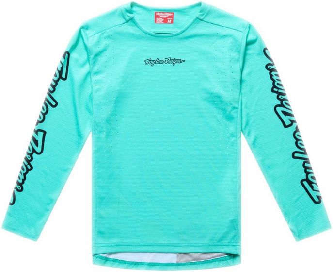 Troy Lee Sprint Pro Youth Jersey – Mono - Real Teal