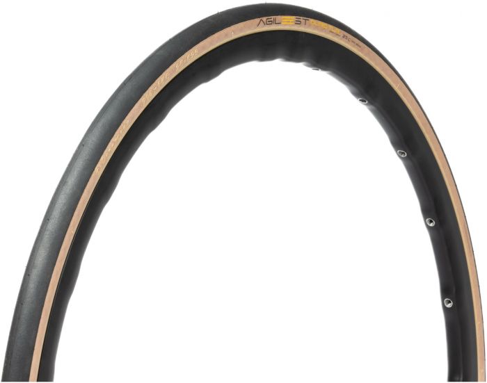 Panaracer Agilest Duro 700c Tubeless Tyre – Black / Amber