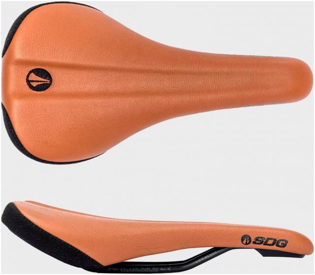 SDG Bel Air 3.0 Lux-Alloy Saddle – Brown Leather Top / Black Base