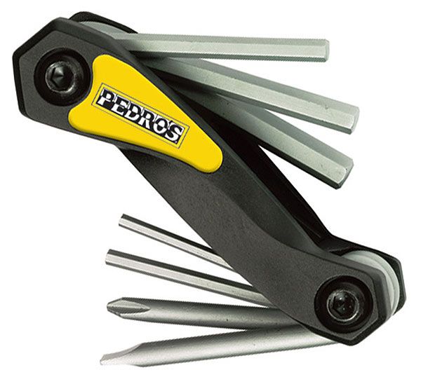 Pedros Folding Hex Set With Screwdrivers