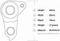 Kinesis Range Rear Mech Hanger