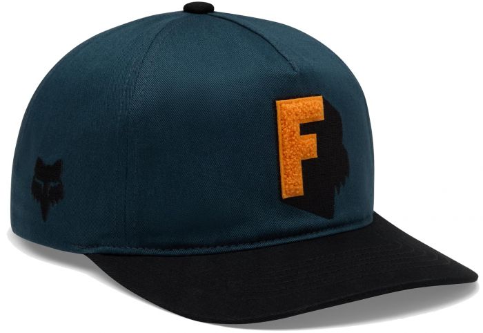 Fox Shadow Snapback Hat – Dark Blue