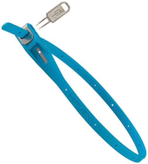 Hiplok Z LOK Armoured Reuseable Tie – Cyan