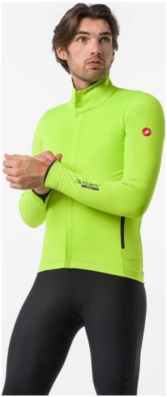 Castelli Alpha 150 Jacket – Electric Lime / Black