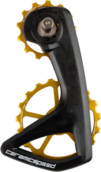 CeramicSpeed OSPW RS 5-Spoke Shimano 7150 Pulley Wheels – Gold