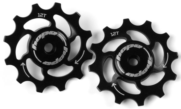 Hope 12-Tooth Jockey Wheels – Black