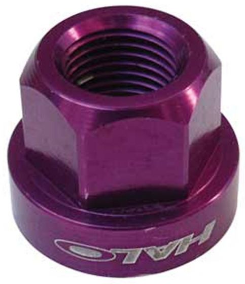 Halo Alloy Axle Nuts – Purple