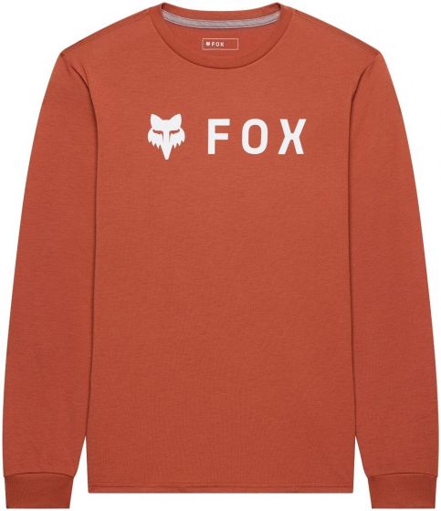Fox Absolute Original Dri-Release Long Sleeve T-Shirt – Amber Scarlet