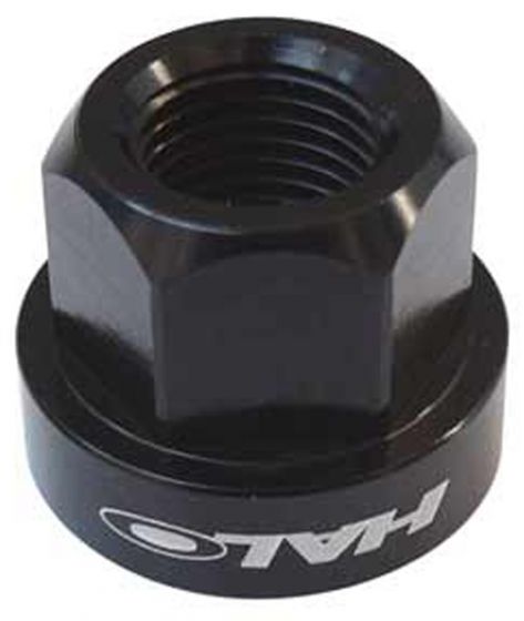 Halo Alloy Axle Nuts – Black