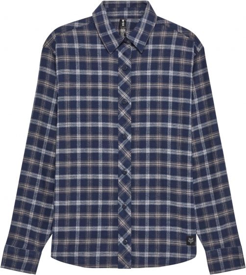 Fox Survivalist Core Flannel Womens Long Sleeve Shirt – Midnight