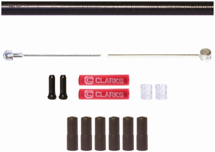 Clarks Galvanised Brake Cable Kit