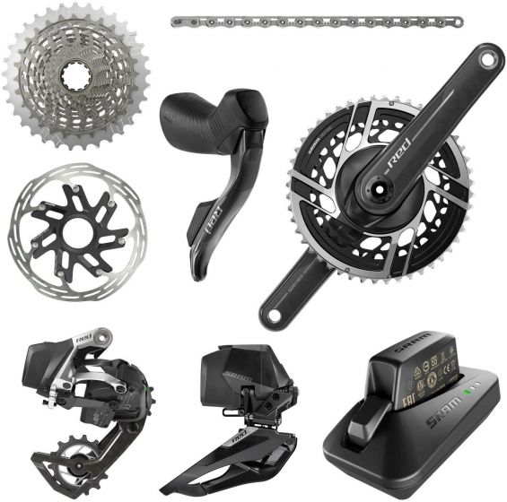 SRAM Red AXS E1 2x Power Meter Groupset