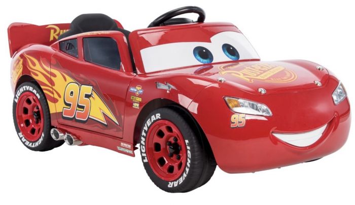 Lightning McQueen Electric Ride-On - Outdoors