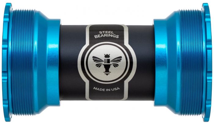 Chris King Threadfit T47 30I Stainless Steel Bottom Bracket – Matt Turquoise