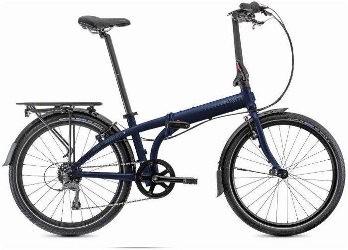 Tern Node D8 Folding Bike – Blue