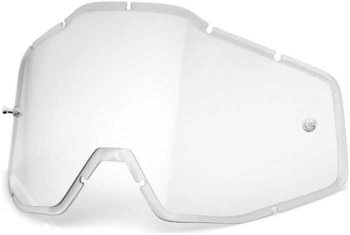 100% Anti-Fog Injected Lens – Clear
