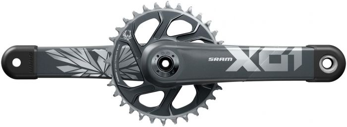 SRAM X01 Eagle C3 DUB Chainset – Lunar Polar