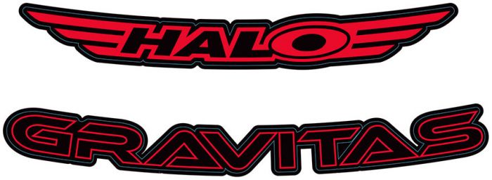 Halo Gravitas Rim Decals – Red