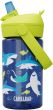 CamelBak Thrive Flip Straw 415ml Kids Bottle – Sharks And Rays, image 1 of 5