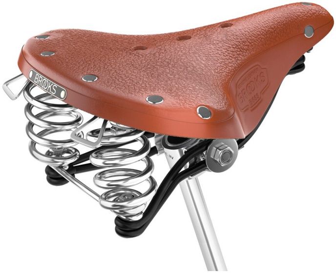 Brooks B66 Short Saddle – Honey