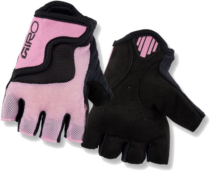 Giro Bravo Youth Short Finger Gloves – Light Pink