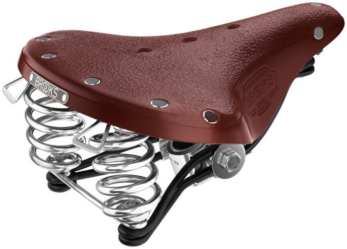 Brooks B66 Short Saddle – Brown